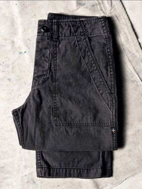 Imogene & Willie Women's Washed Black Oliver Military Trouser Size XXS